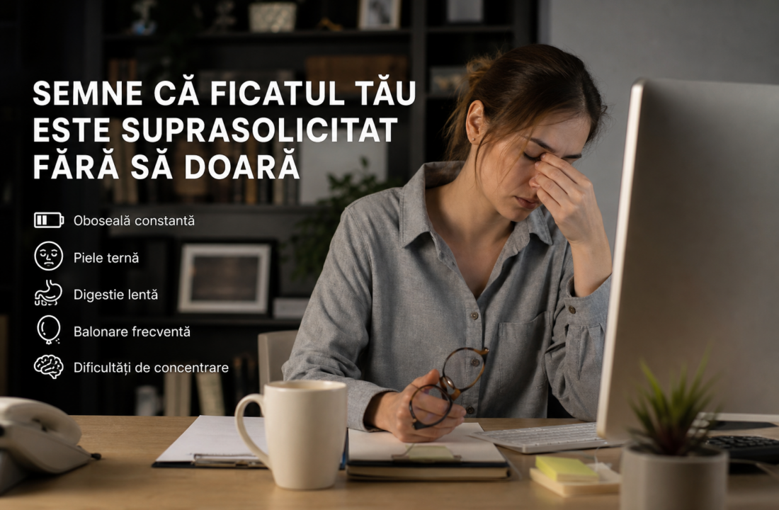 Semne că ficatul tău este suprasolicitat fără să doară